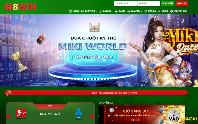 Cổng game M8win